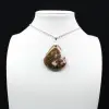 Pendentif goutte en jaspe impérial - 0