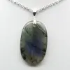 Pendentif ovale en Labradorite - 2