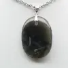 Pendentif ovale en Labradorite - 2