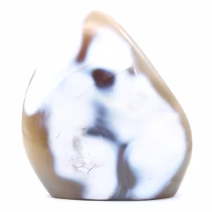 Pierre polie en Agate