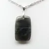 Pendentif rectangle en labradorite - 2