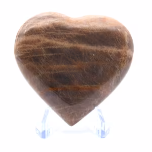 Coeur en pierre de lune