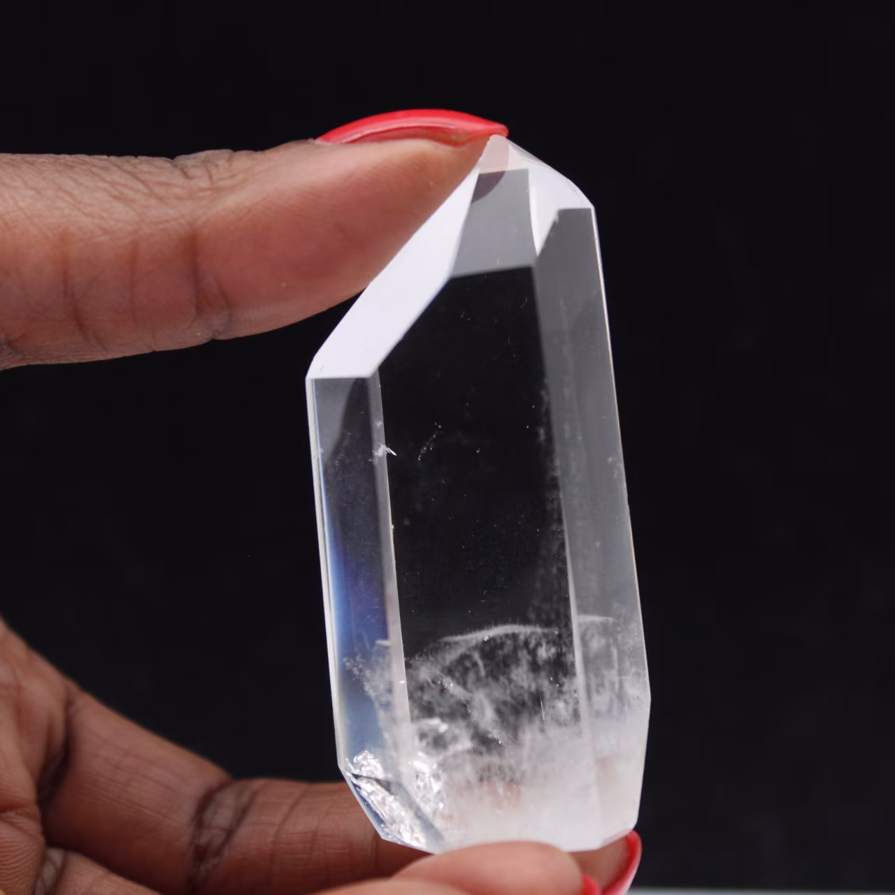 Prisme en cristal de roche
