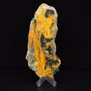 Tranche de Jaspe Bumblebee : esthétisme volcanique