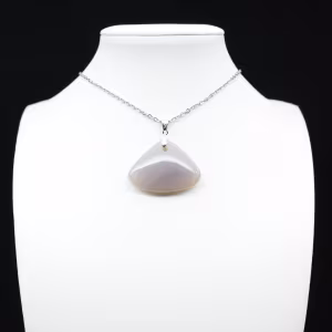 Pendentif en agate rubanée