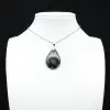 Pendentif de jaspe kambamba en forme de goutte - 2