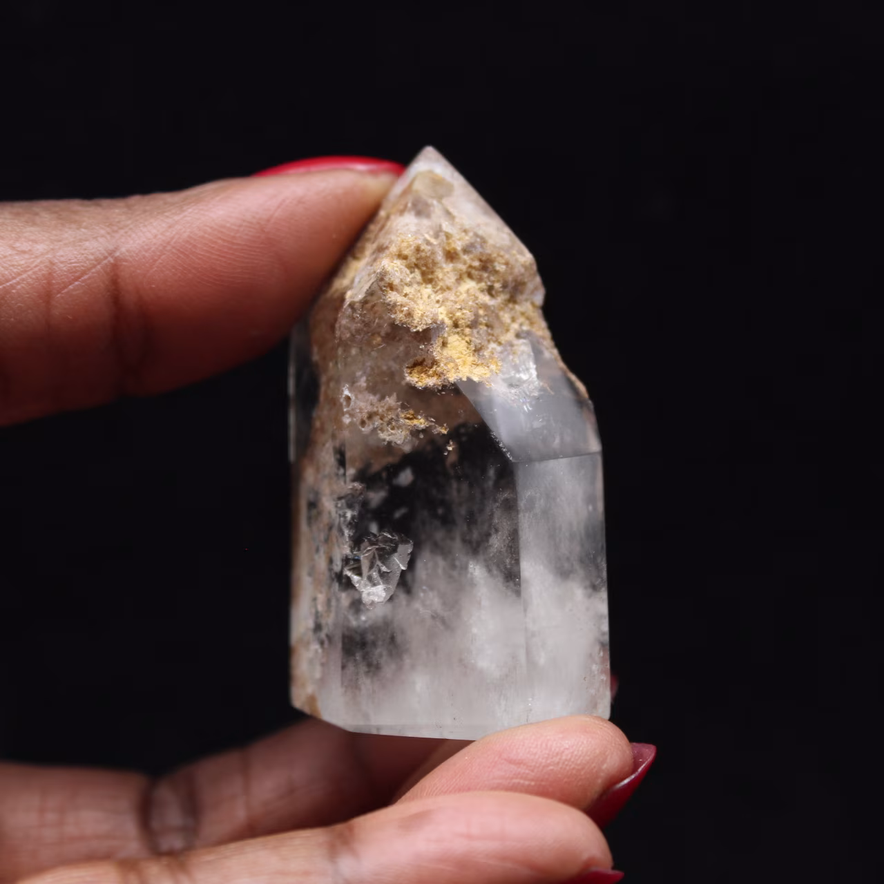 Prisme quartz à inclusion