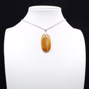 Pendentif en cornaline