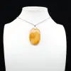 Pendentif en cornaline polie - 2