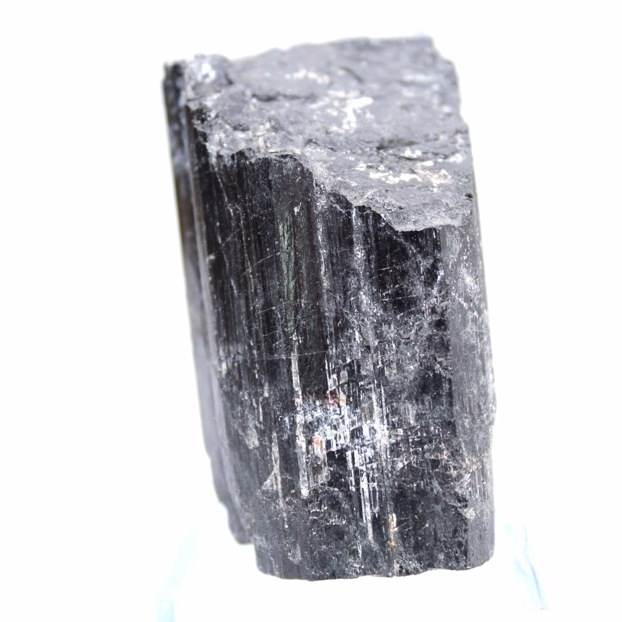 Cristal de tourmaline noire brut