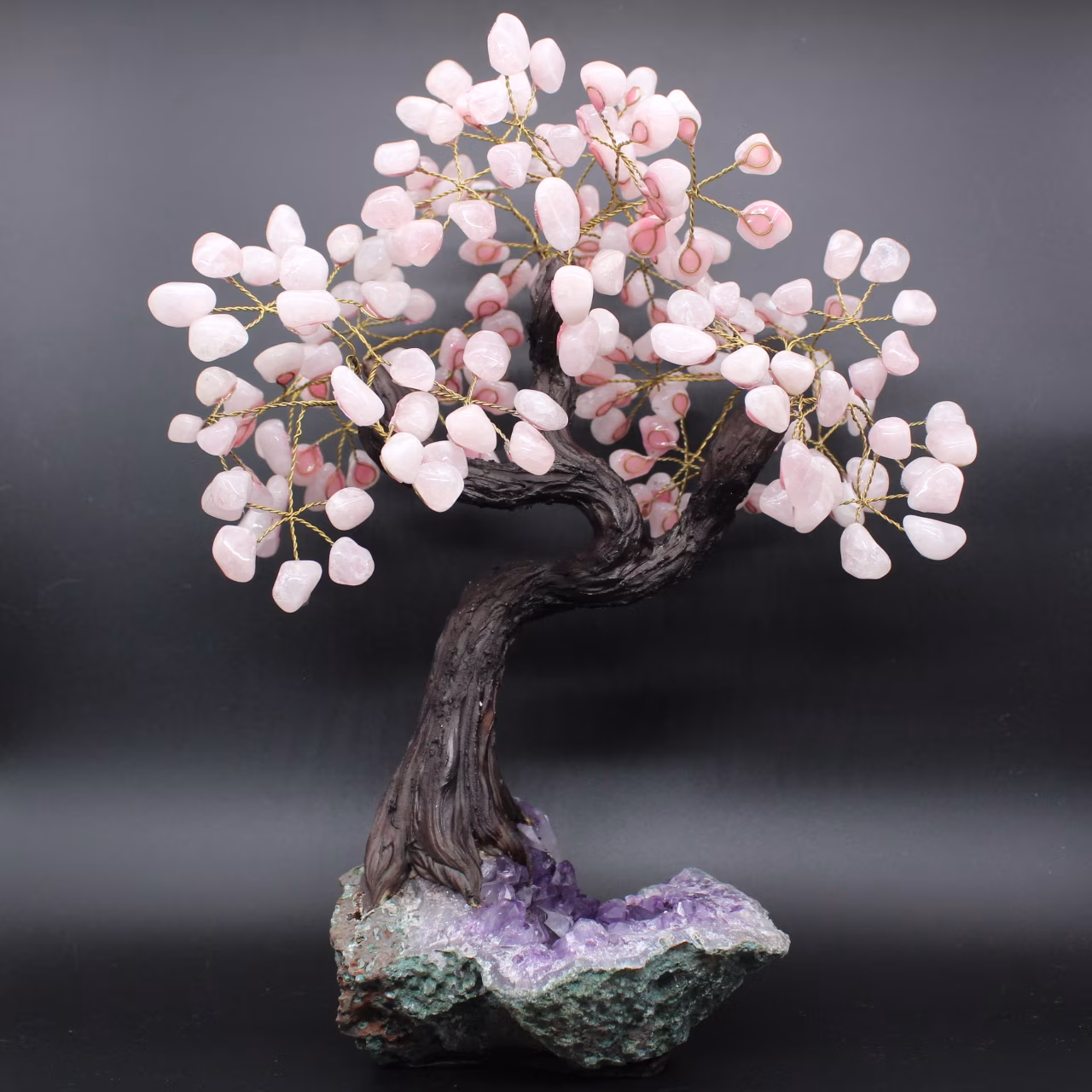 Arbre en Améthyste du Brésil pour Collectionneurs et Décorateurs
