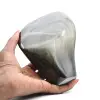 Obsidienne dorée du Mexique polie - 0
