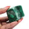 Pierre polie naturelle de malachite - 0