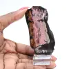 Rhodonite tranche polie de qualité pour décoration - 3