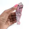 Rhodonite tranche polie de qualité pour décoration - 8