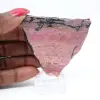 Rhodonite tranche polie de qualité pour décoration - 15