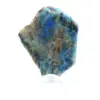 Pierre d’Azurite Malachite en tranche pour collection et création - 0