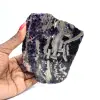 Pierre de Fluorite Pyrite minéral brut pour collection - 0