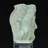 Pierre d’Aragonite verte naturelle en tranche - 0