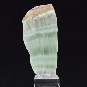 Pierre d’Aragonite verte idéale pour collection