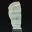 Pierre d’Aragonite verte naturelle en tranche — 6
