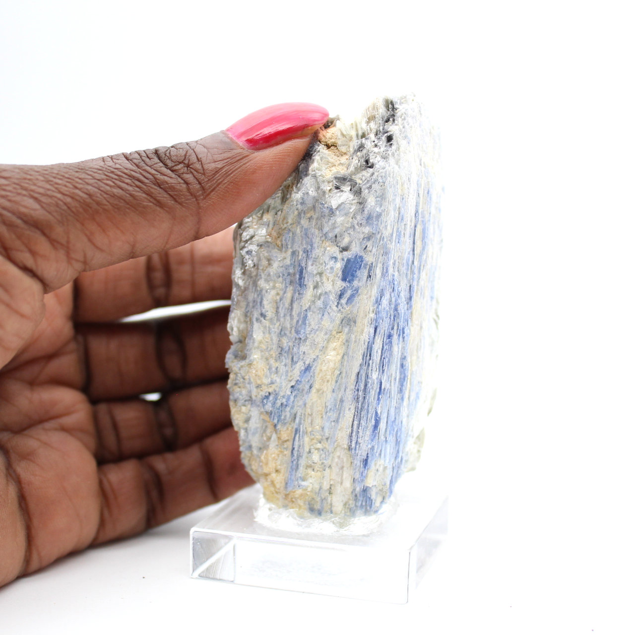 Cristal Naturel Brut Cristaux De Kyanite Noire Brute Naturelle Minérale De Kyanite Noire Brute (Color : One Piece, Size : Small(3-5cm)) Collecte à Domicile ( Color : Wholesale 50g , Size