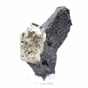 Spécimen Brut Pyrite et Sphalérite