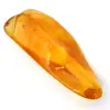 Ambre jaune véritable de la Baltique – Galet pour minéralogie - 0