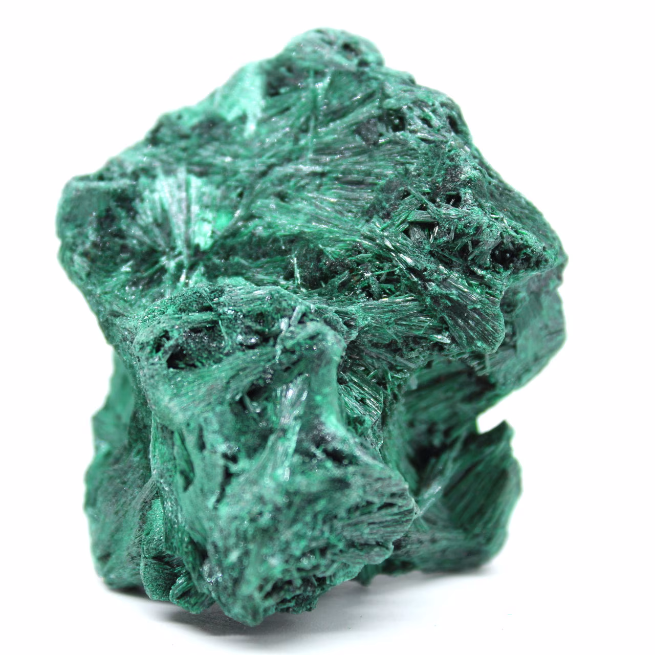 Malachite Fibreuse Naturelle