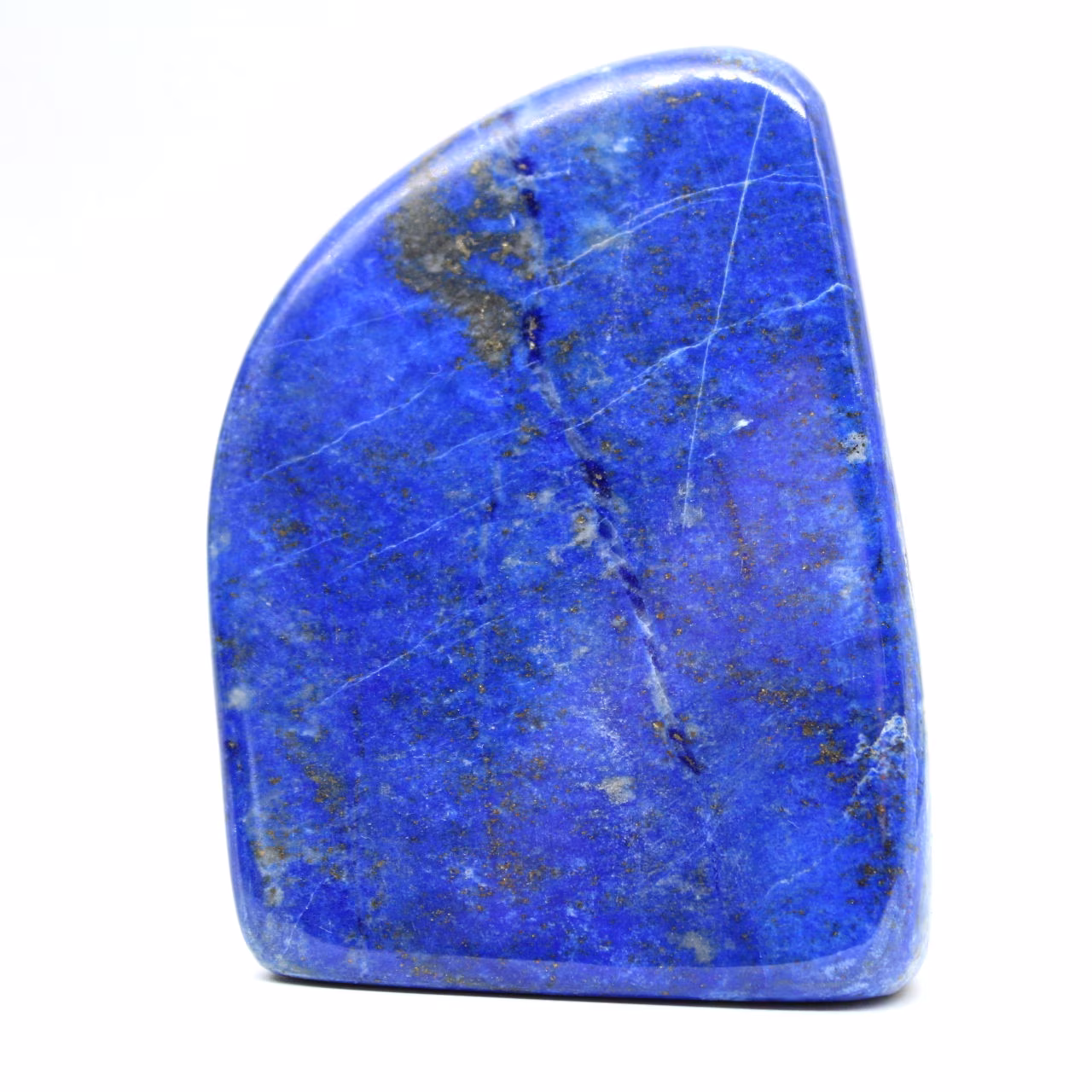Petit Ornement Lapis-Lazuli Poli Afghanistan Qualité