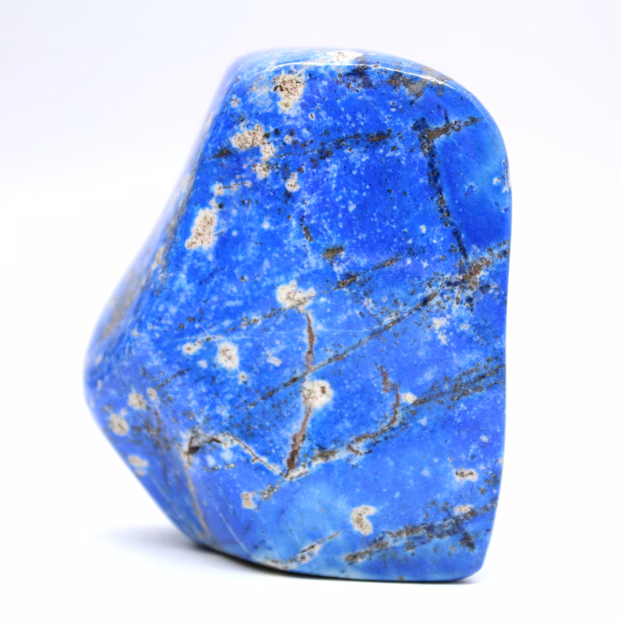 Lapis-Lazuli Polie, Roche Minérale Authentique