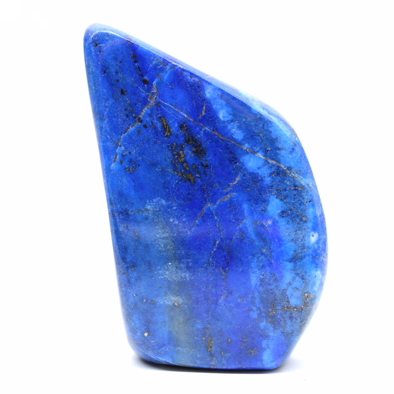 Lapis-Lazuli Poli Long, Pierre d'Authenticité
