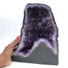 Pièce unique géode d’améthyste du Brésil de qualité avec base stable  - 1
