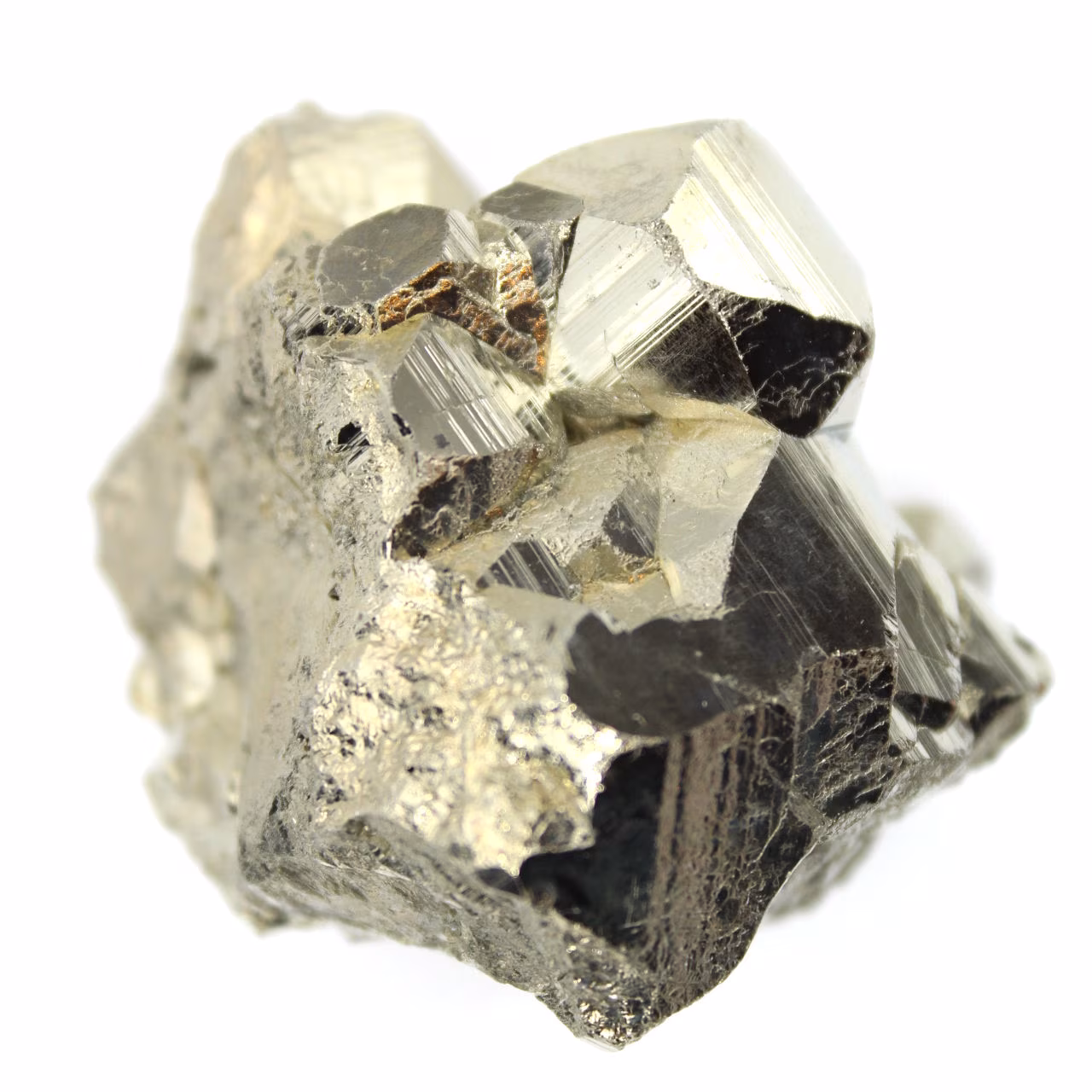 Pyrite brute du Pérou