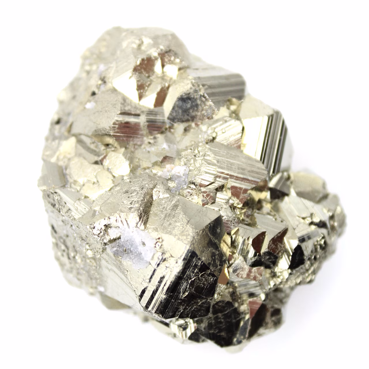 Pyrite naturelle du Pérou