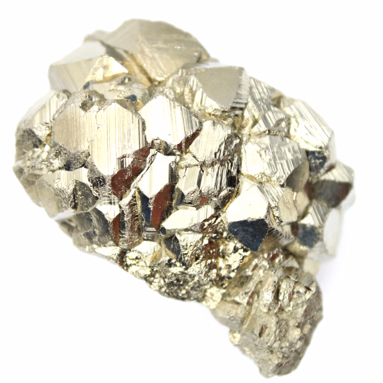 Pyrite brute du Pérou