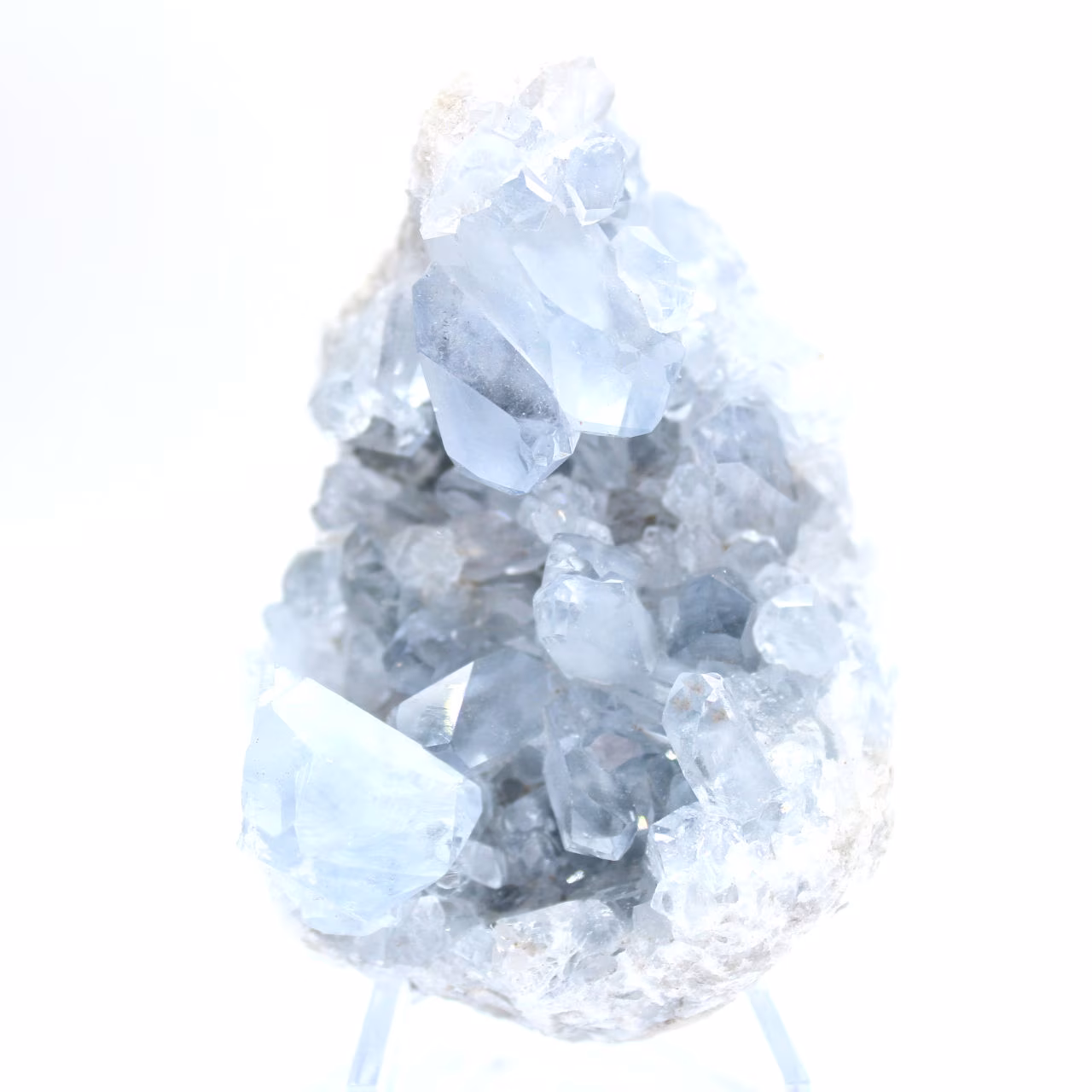 Spécimen décoratif célestite bleue Madagascar