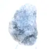 Géode de célestite bleue Madagascar authentique - 1