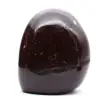 Cornaline Ornement Poli de Madagascar - Pierre Naturelle de Collection Rouge-Orange Intense - 0