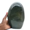 Grande pierre Jaspe verte polie, spécimen minéral, Madagascar - 1
