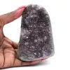 Améthyste Naturelle : Géode Brésilienne aux Cristaux Intenses - 0