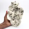 Mica et tourmaline noire sur quartz afghan - 0