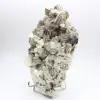 Mica et tourmaline noire sur quartz afghan - 2
