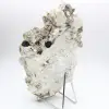 Mica et tourmaline noire sur quartz afghan - 4