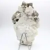 Mica et tourmaline noire sur quartz afghan - 5