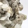 Mica et tourmaline noire sur quartz afghan - 11