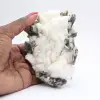 Petit spécimen de mica sur quartz blanc - 0