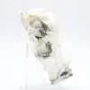 Petit spécimen de mica sur quartz blanc - 4