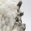 Petit spécimen de mica sur quartz blanc - 6