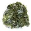 Cristaux d’épidote verte du Maroc sur roche hôte - 1